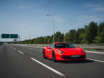 Jízda Ferrari v Praze