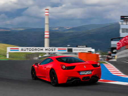 Autodrom Most ve Ferrari